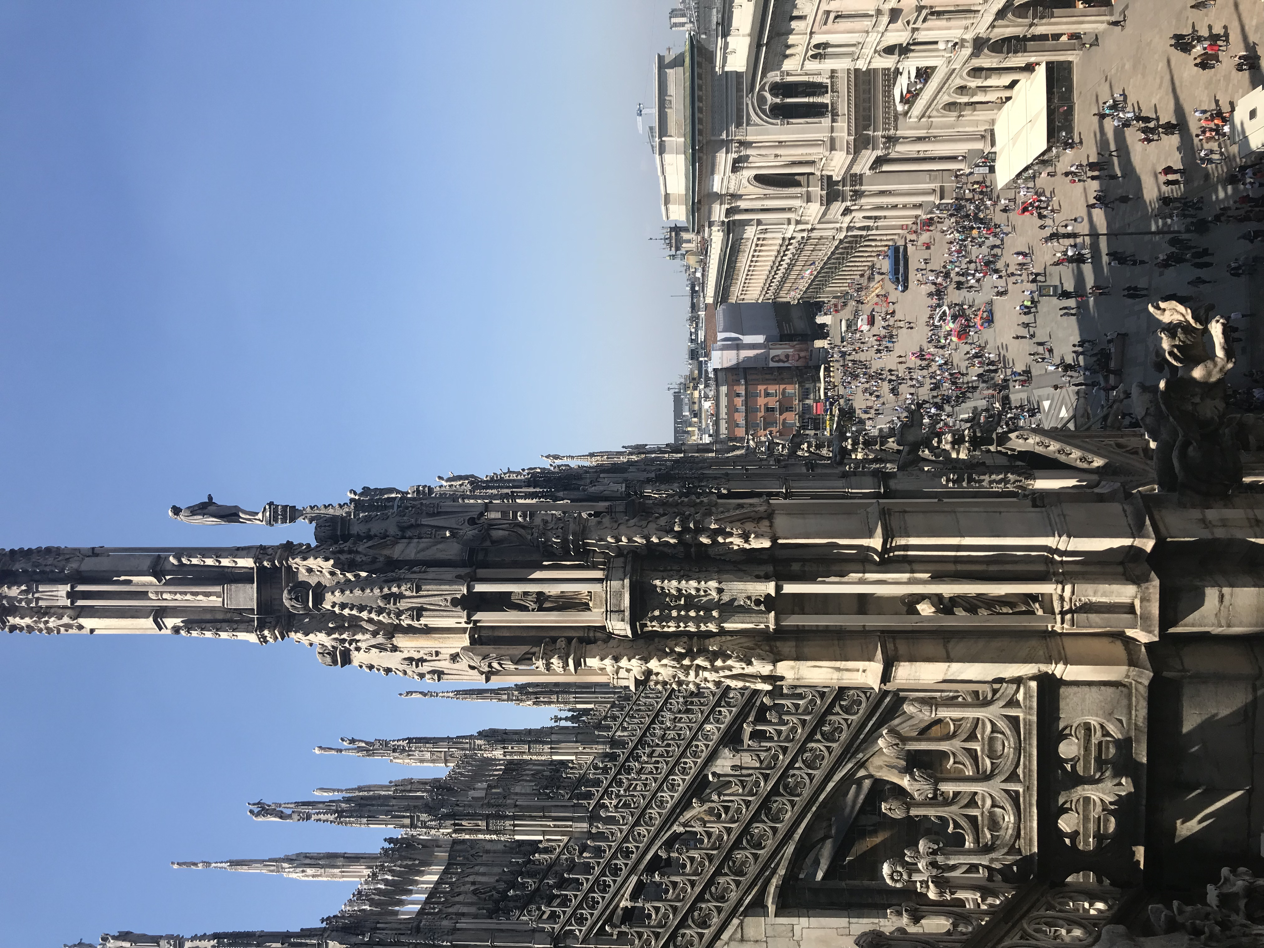 Rooftop of The Duomo in Milan