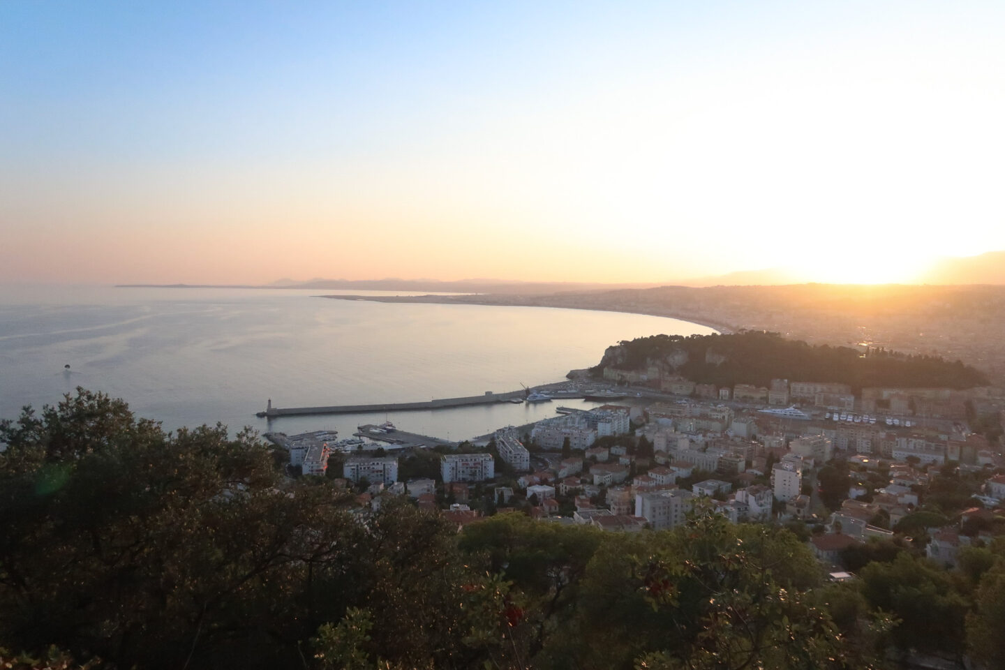 Sunset Over Nice, France 2