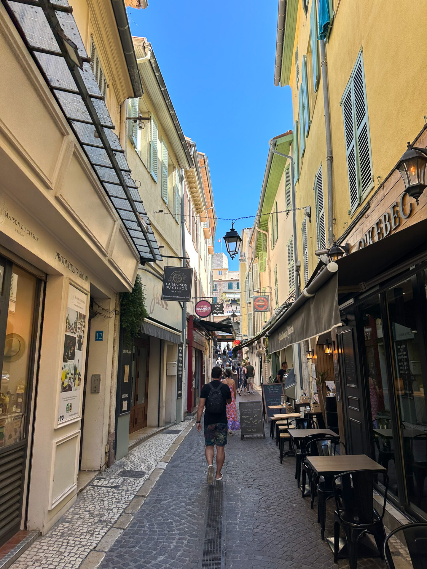 Wandering the Streets of Antibes